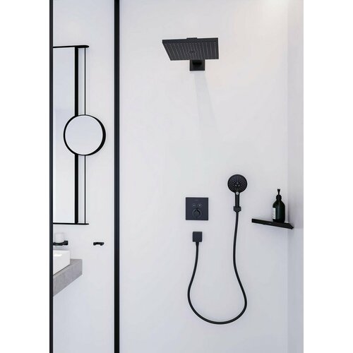 Термостат Hansgrohe ShowerSelect 15763670 для душа с внутренней частью термостат для ванны hansgrohe showerselect на 2 потребителя 15763140