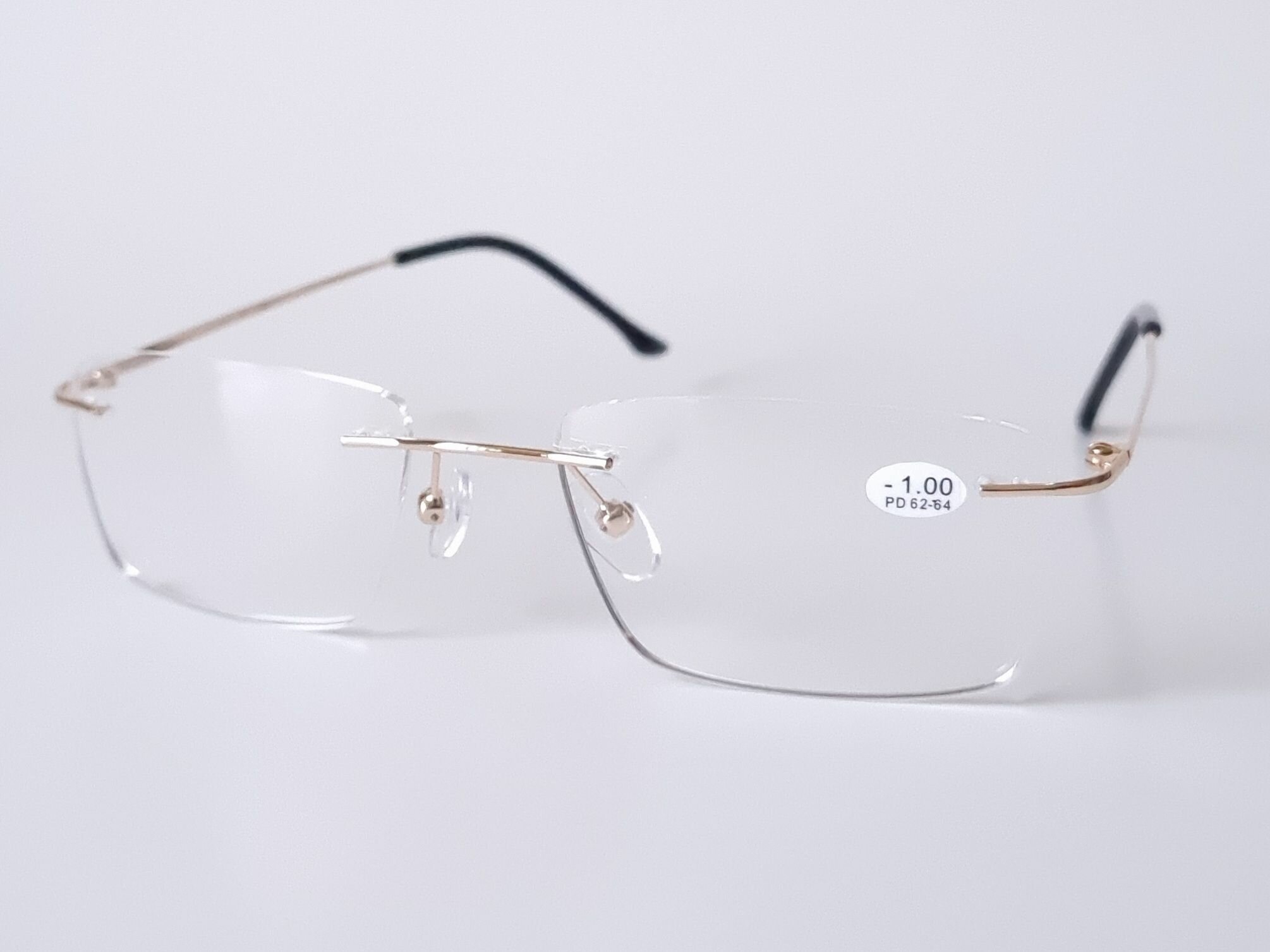 Готовые очки для коррекции зрения Focustoday / безободковые готовые очки c1 +35