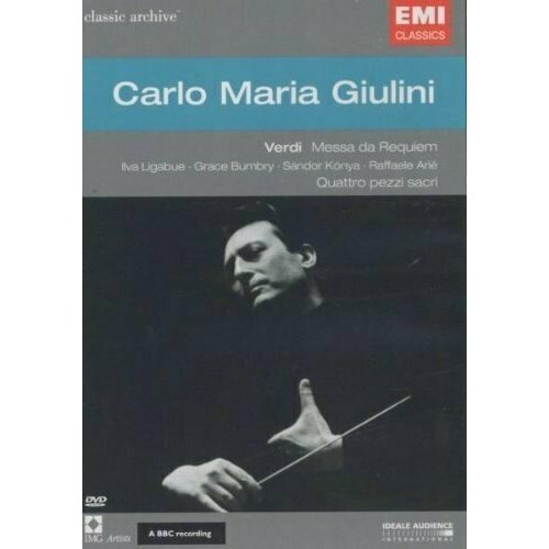 Verdi Requiem. Carlo Maria Giulini - Archives de Concert. 1 DVD