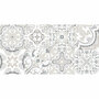 Керамическая плитка нефрит-керамика Лорена серая 40x20 см
