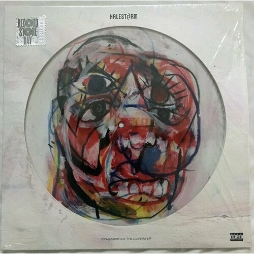 Виниловая пластинка Halestorm - ReAniMate 3.0: The CoVeRs eP (RSD 2017)(Picture Vinyl). 1 LP 2 piece mirror cover car side door rearview side cap for scirocco 3 2008 2017 abs plastic piano black fast shipping