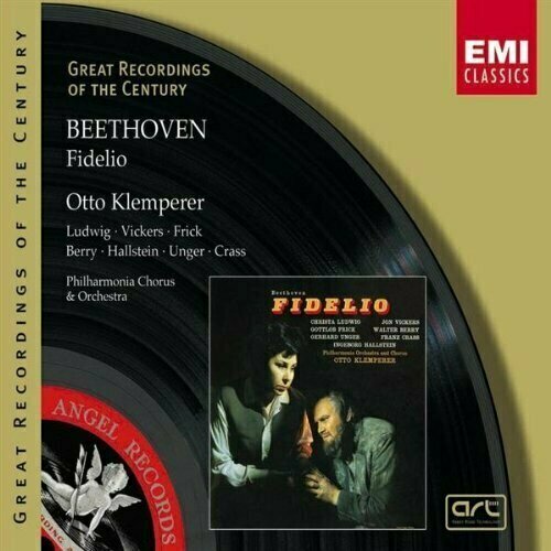 AUDIO CD Beethoven: Fidelio. Klemperer audio cd alexander rudin valentini bach beethoven klengel