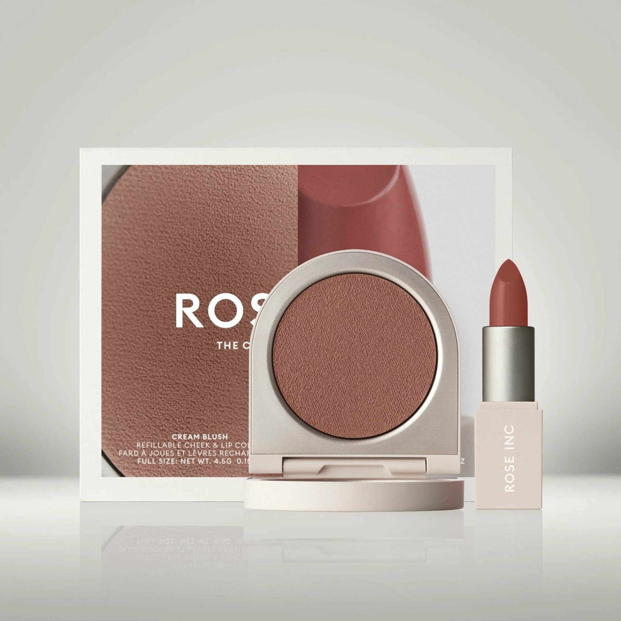 ROSE INC Набор косметики Cream Color Gift Set (Heliotrope/Enigmatic)