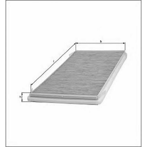 MAHLE LAK43 Фильтр салона угольный