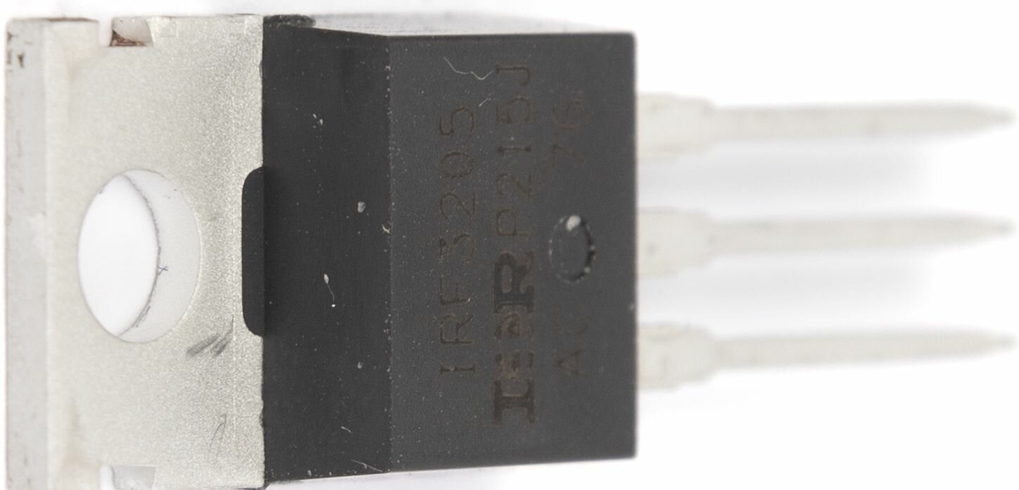 Полевой транзистор, N-канальный GSMIN IRF3205 55В, 110А, -55+175C (Черный)