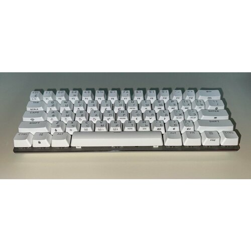 Беспроводная Клавиатура Corsair K70 PRO mini wireless RUS White клавиатура thermaltake argent k5 rgb gaming keyboard cherry mx speed silver