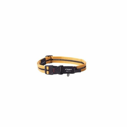 Rogz Air Tech Halsband L Orche ошейник для собак крупных пород, размер L, обхват шеи 34-56 см, цвет охра