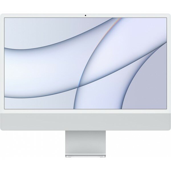 Apple iMac 24" Retina 4,5K, M1 (8C CPU, 8C GPU), 8 ГБ, 512 ГБ SSD, серебристый, refurbished