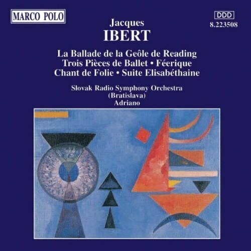 audio cd ibert j orchestral works fremaux martinon AUDIO CD Ibert, Chant de Folie*