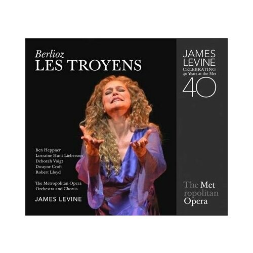 Audio CD Berlioz. Les Troyens. Metronolitan Opera. Levine. 22 february 2003 (4 CD) stravinsky the rake s progress metropolitan opera levine 19 april 2003