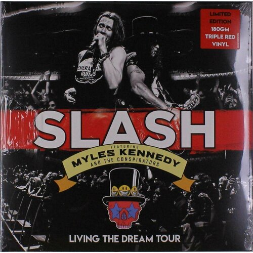 Виниловая пластинка Slash - Living The Dream Tour (Limited Edition) (Red Vinyl) (3 LP) виниловая пластинка slash living the dream tour limited edition red vinyl 3 lp