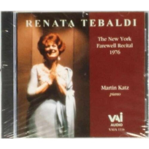 AUDIO CD SARTI / SCARLATTI / ROSSINI - Recital 1976, Tebaldi, R. tebaldi renata la tebaldi