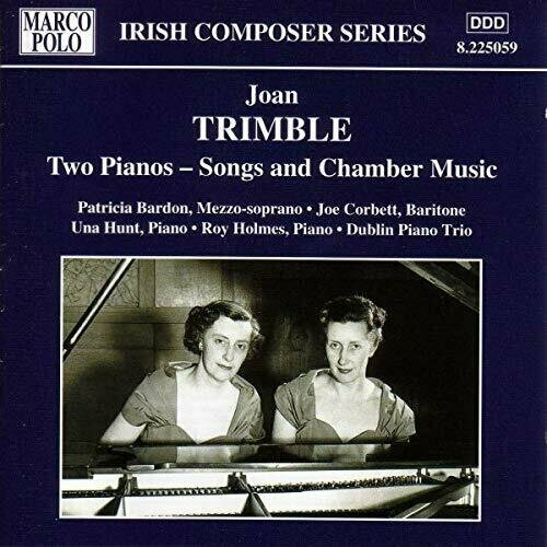 AUDIO CD TRIMBLE: 2 Pianos - Songs and Chamber Music trimble 2 pianos songs and chamber music