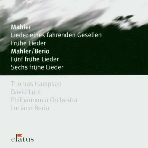 AUDIO CD Mahler. Lieder eines fahrenden Gesellen and other Lieder