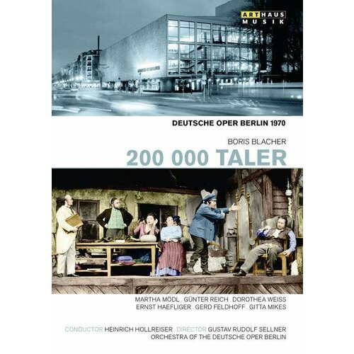 DVD Boris Blacher (1903-1975) - 200 000 Taler (1 DVD) fleer sarah hier kommt paul leicht