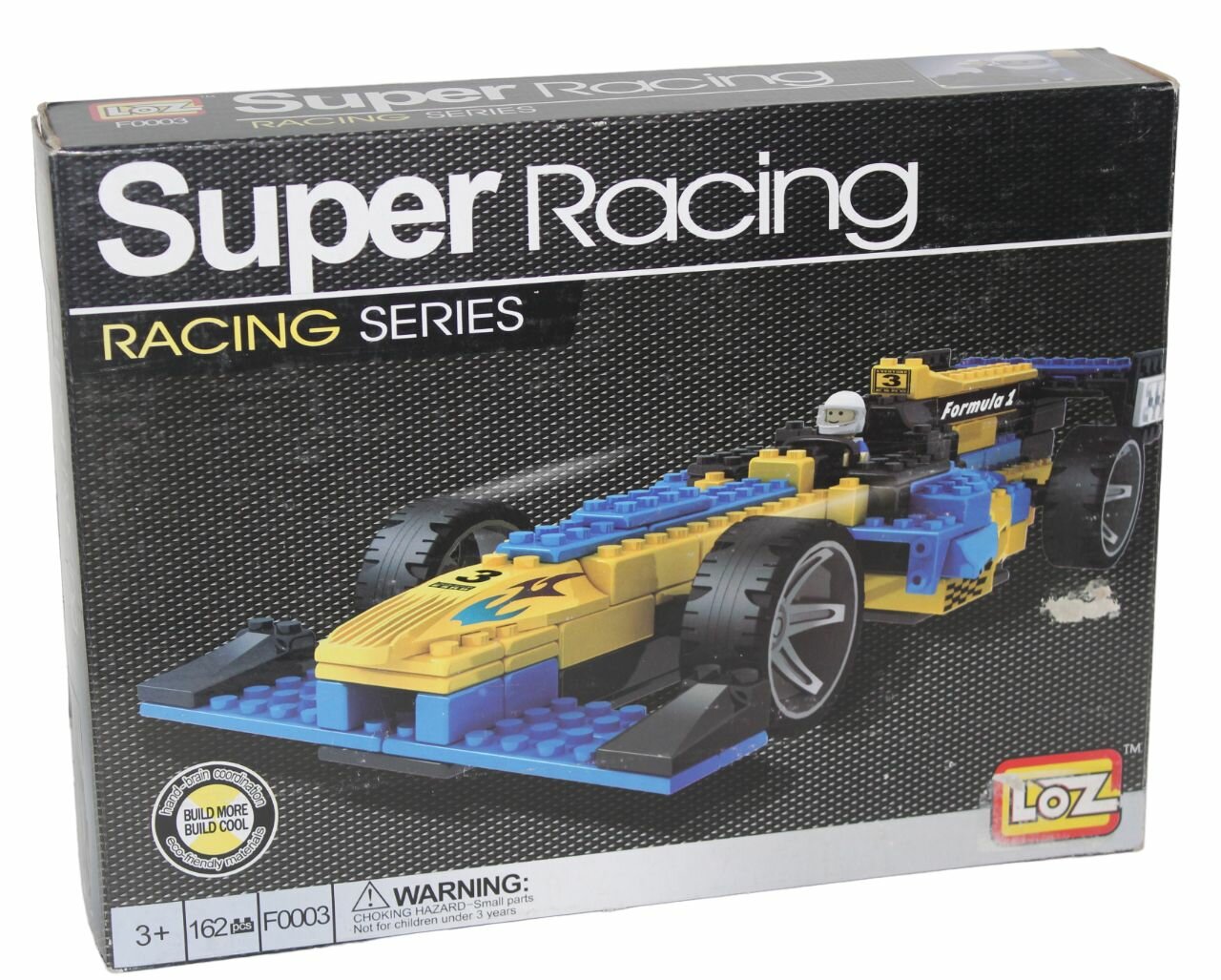 Конструктор Super Racing, 162 дет.