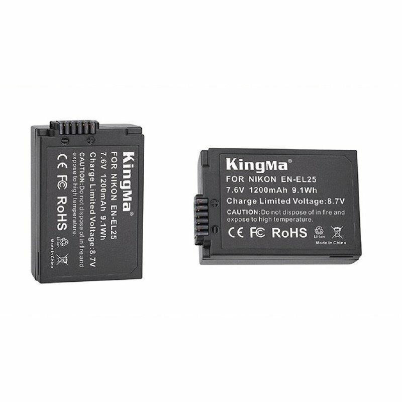 Аккумулятор для камер Nikon Kingma EN-EL25 (1200mAh)