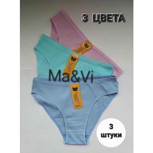 фото Трусы , размер xxl;, розовый, бирюзовый, голубой нет бренда