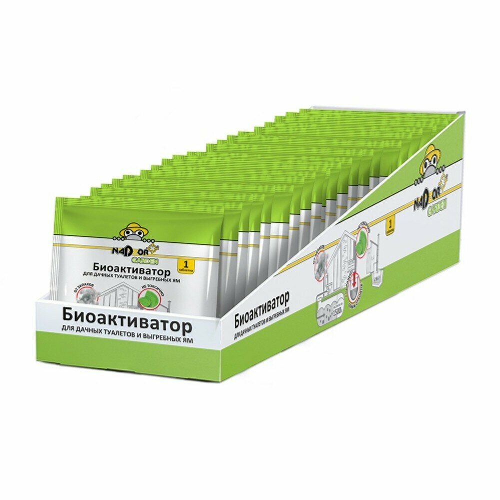 фото Биоактиватор для дачных туалетов и септиков, универсальный Nadzor Garden