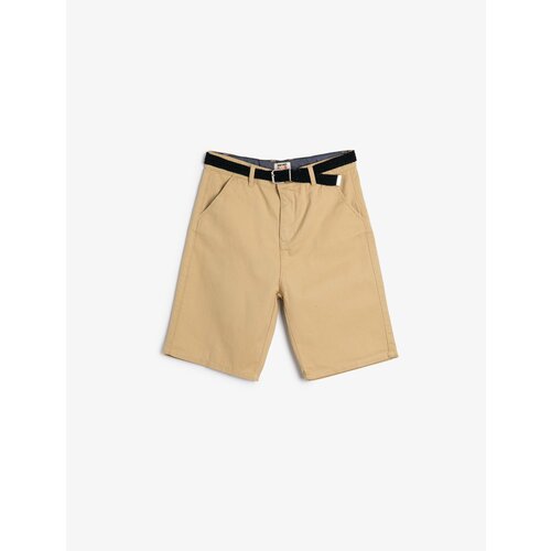 фото Шорты koton, размер 11-12 лет, бежевый