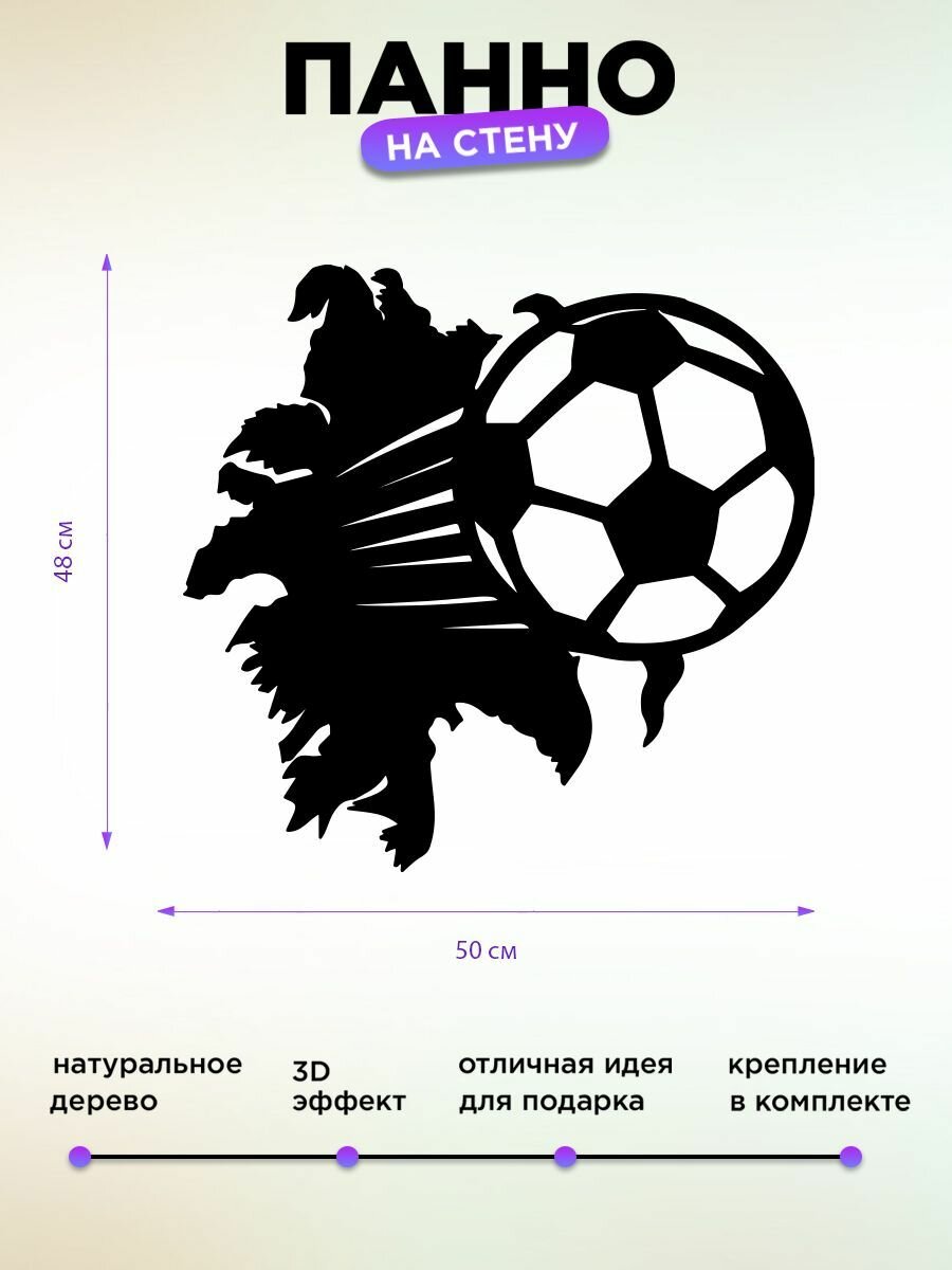 Картина на стену для интерьера Футбол