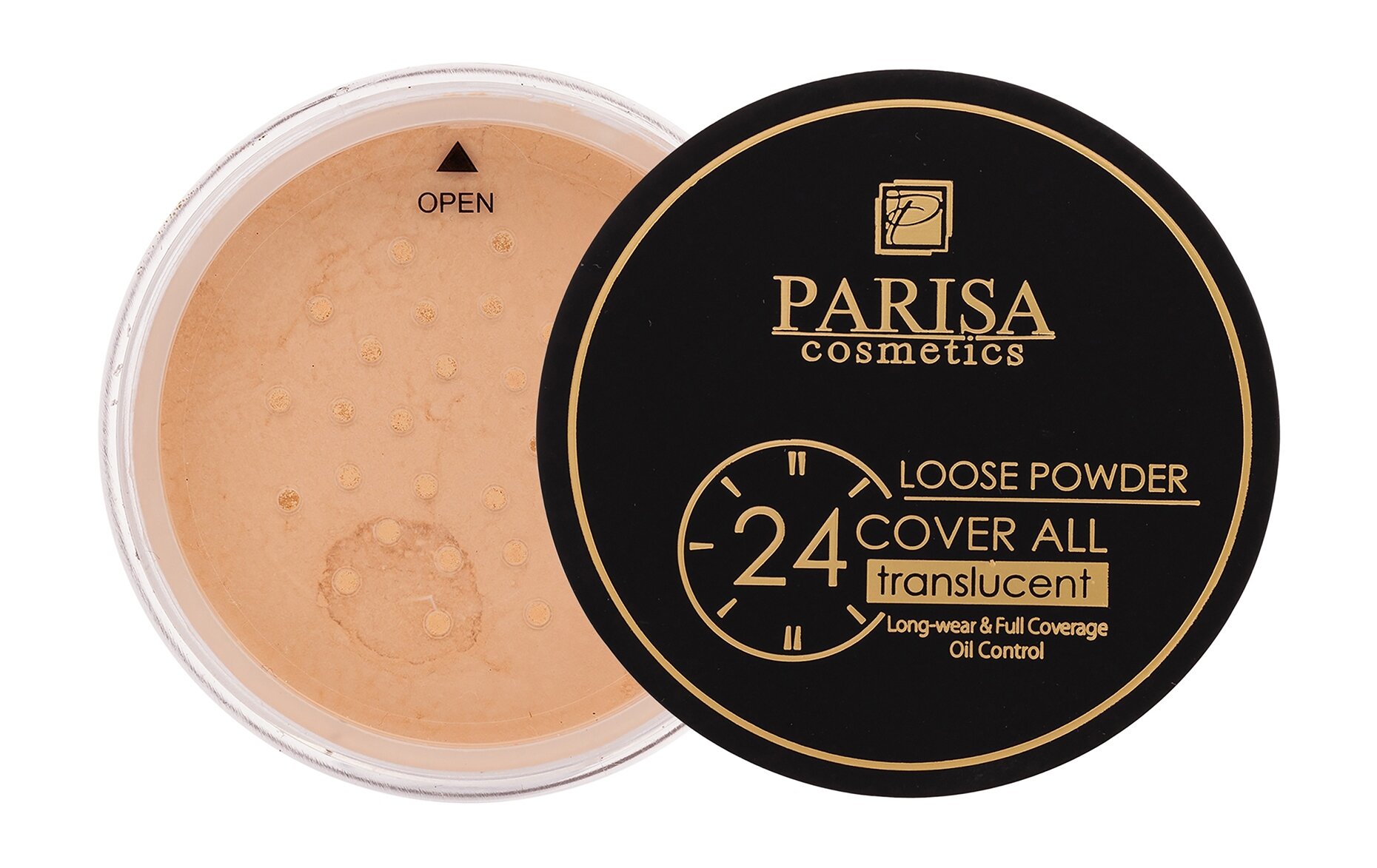 PARISA COSMETICS Пудра рассыпчатая LP-01, 12 г, 01 Лайт беж