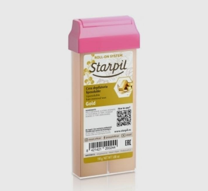 Starpil Воск в картридже Золотой, 110 гр