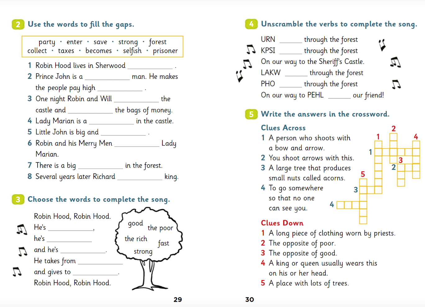 Книга Young Eli Readers Stage 4: Robin Hood with CD (400 headwords) - фото №5