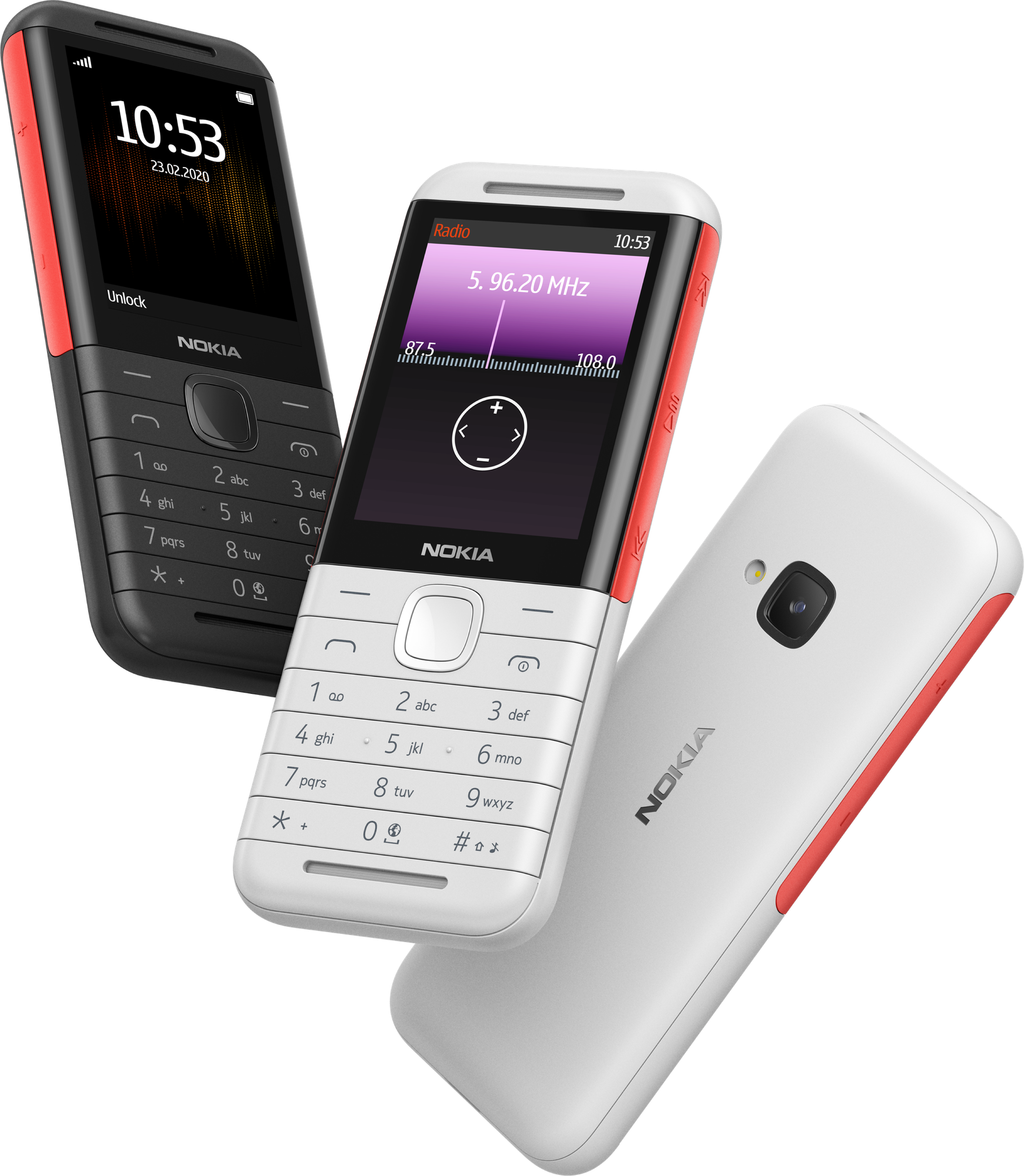 Телефон Nokia 5310 (2020) Dual Sim Global, 2 SIM, белый