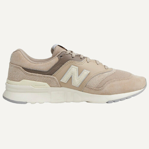 фото Кроссовки new balance, размер ru 43 us 10 см 28, бежевый