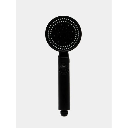 Лейка для душа водосберегающая с переключателем 5 режимов Цвет Черный 1399₽