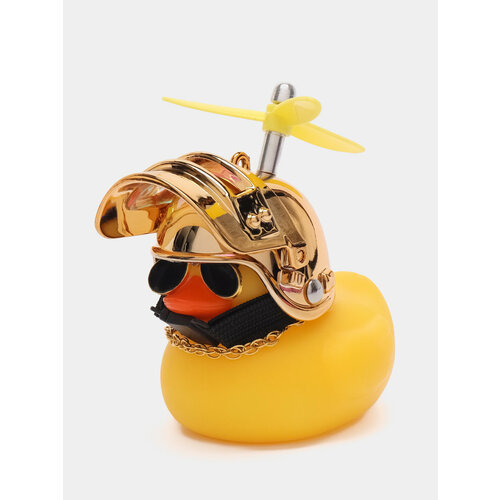 Игрушка Утка в шлеме и очках с пропеллером в машину Цвет Разноцветный 999₽