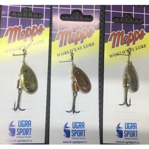 фото Блесна mepps aglia n3(латунь)