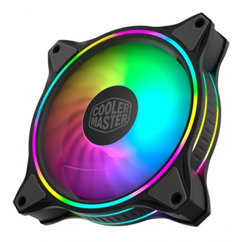 вентилятор для корпуса cooler master masterfan mf120 halo черный argb Вентилятор 120 Cooler Master MASTERFAN MF120 HALO (3-pack)