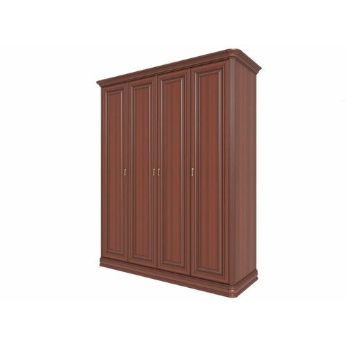 Шкаф для одежды Василиса 4 двери махагон 115511₽