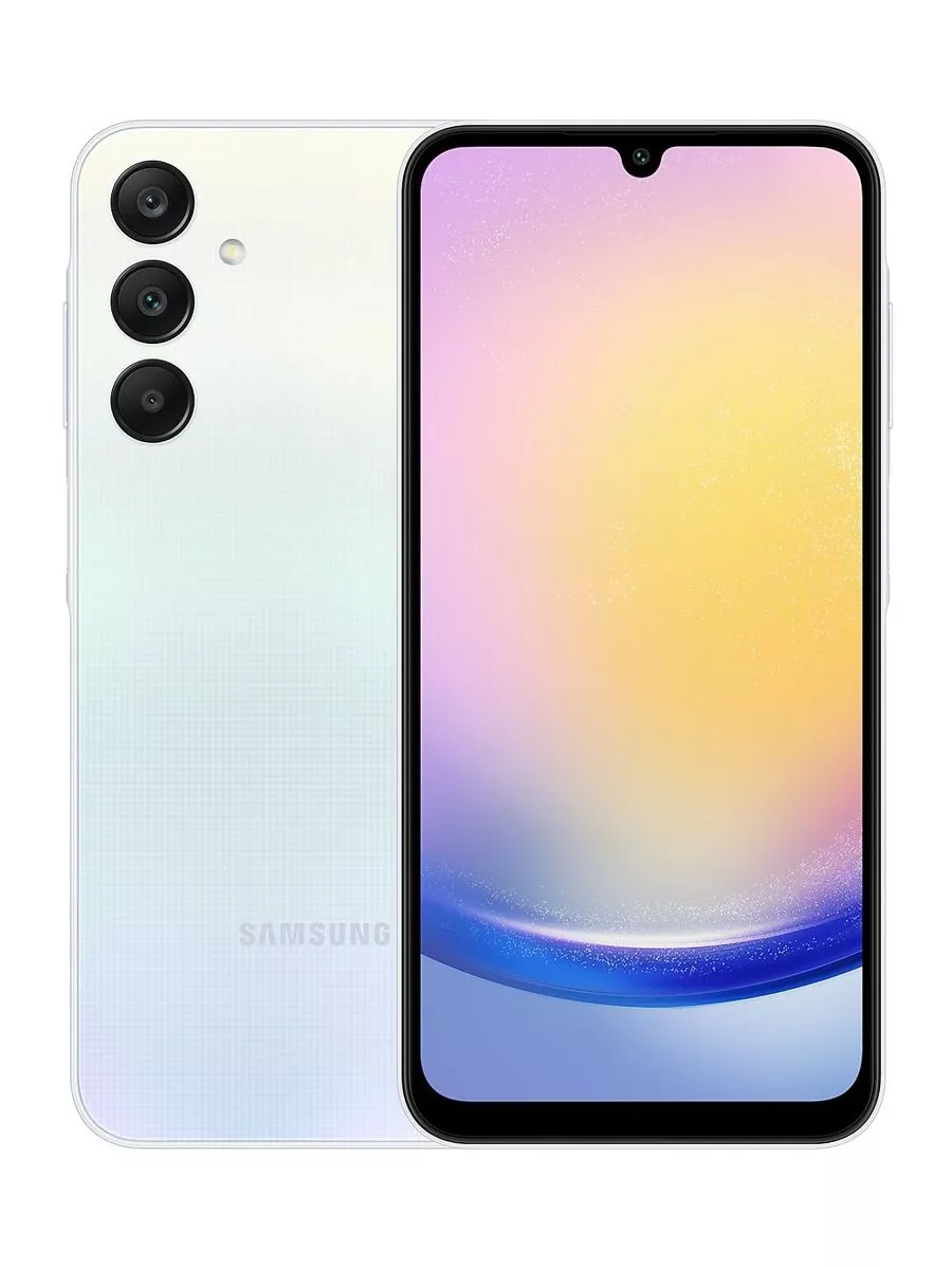 Смартфон Samsung Galaxy A25 8/256 ГБ, голубой