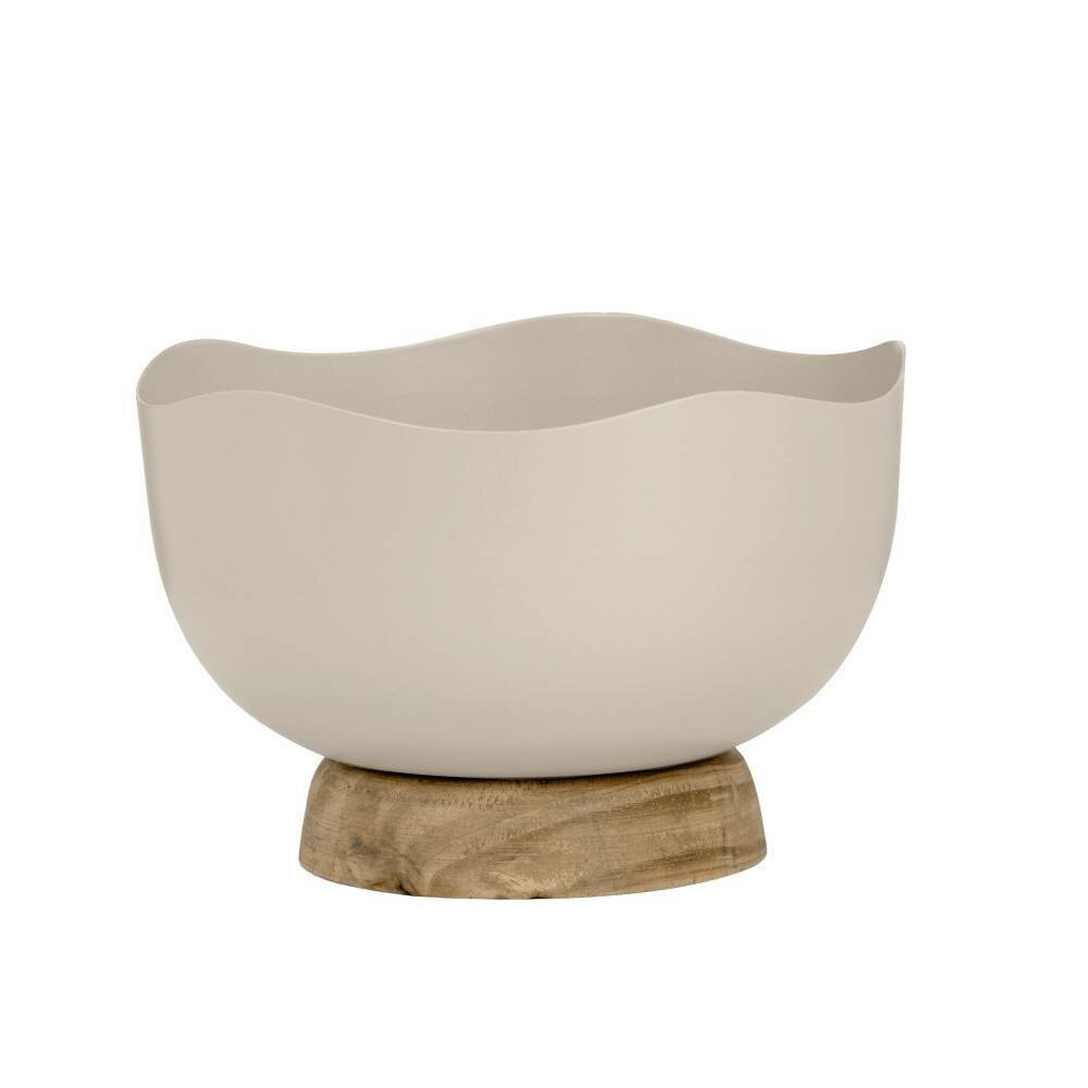 Чаша декоративная EGLO MONYWA  металлическая  бежевая  16 5см