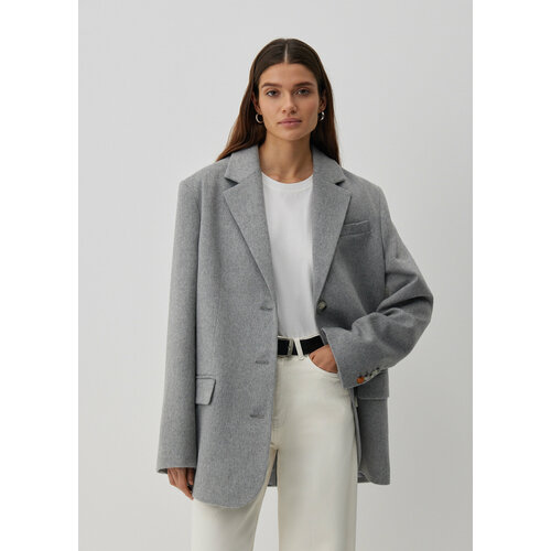 Пальто  NICEONE, размер XS, серый