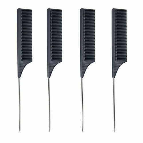 UGOL / Расческа с хвостиком, для укладки волос (4 шт)