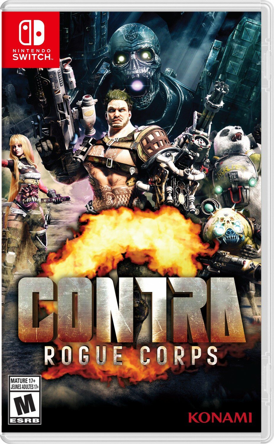 Contra: Rogue Corps [Switch, английская версия]