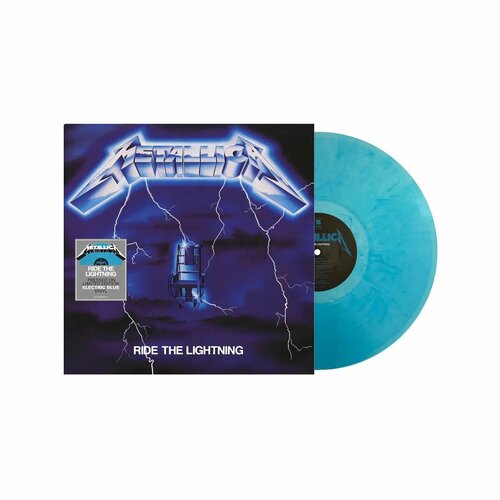 METALLICA - RIDE THE LIGHTNING (LP electric blue) виниловая пластинка виниловая пластинка metallica ride the lightning lp