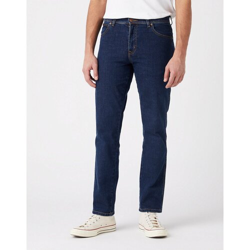 Джинсы зауженные Wrangler, размер 29/32, синий