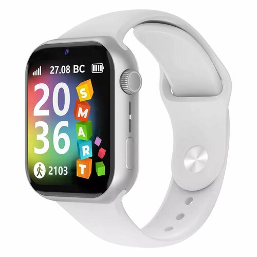Часы с GPS трекером Geozon Smart Silver (G-W27SVR) серебристый