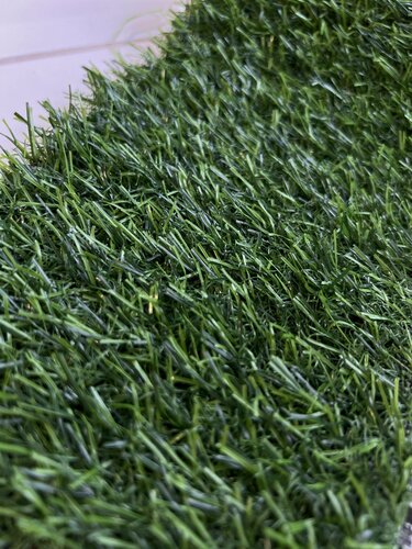 Изображение товара Искусственный газон "Fantas", зеленый, 3x3 м, высота ворса 1,8 см, дренажная система