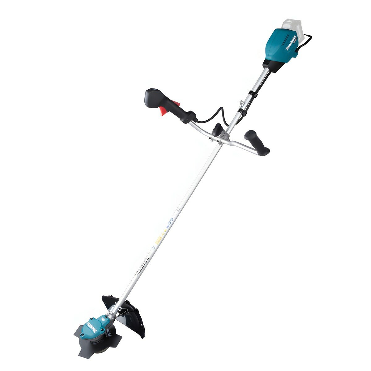 Газонокосилка аккумуляторная MAKITA UR002GZ05, 550Вт, ширина кошения 23-35см - фото №6