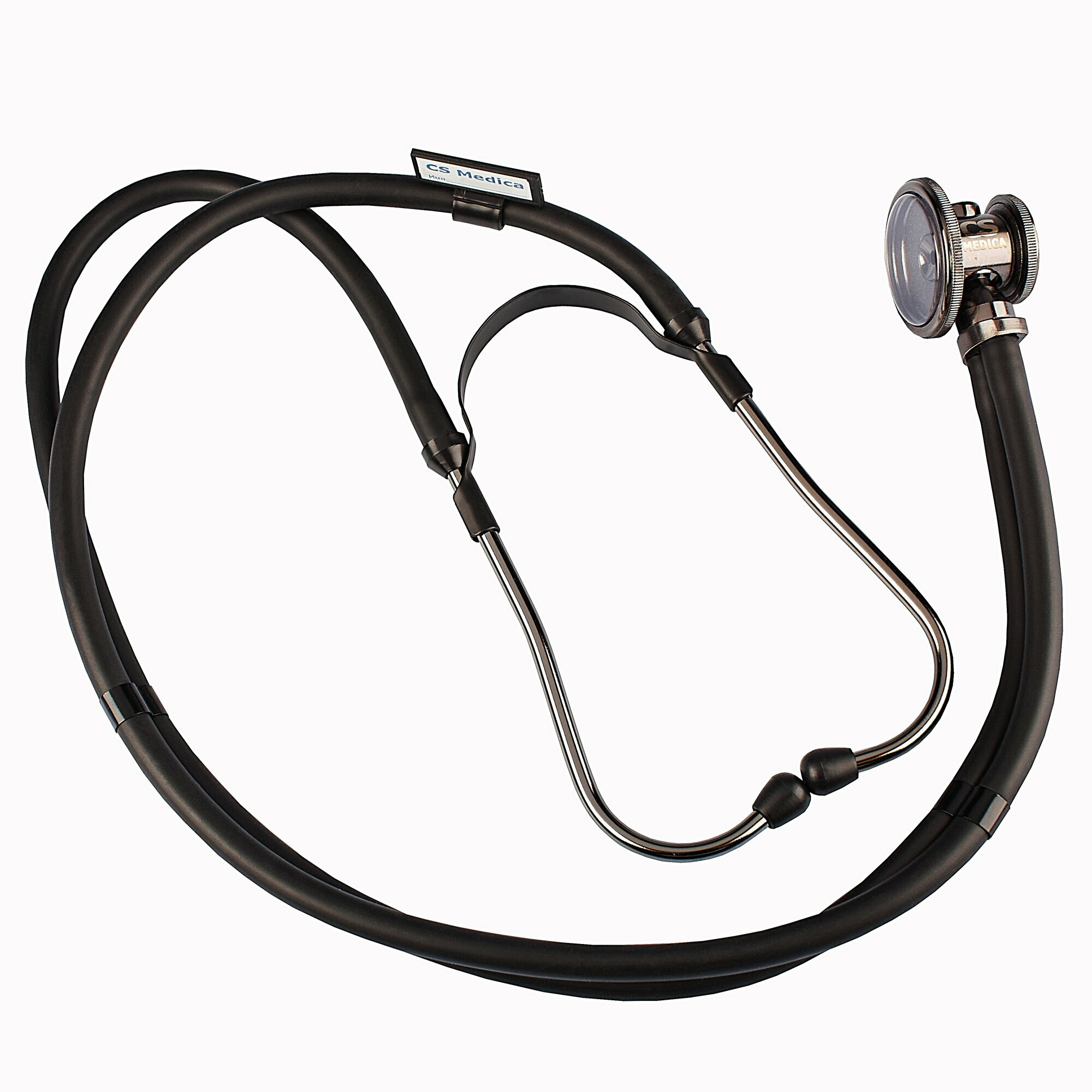 Стетоскоп фонендоскоп медицинский CS Medica CS-421-Elite Black — фото 1