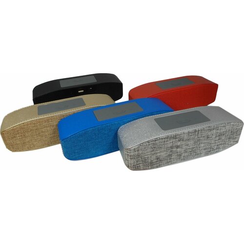 Портативная колонка H-877 Синяя Bluetooth micro SD USB 2x4W FM AUX 114900₽