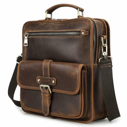 Сумка мессенджер BLACK ANGEL, кофейный