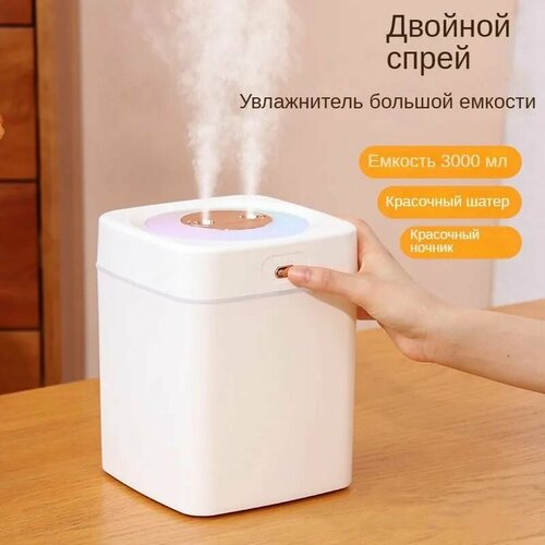 Увлажнитель воздуха паровой с подсветкой 229900₽