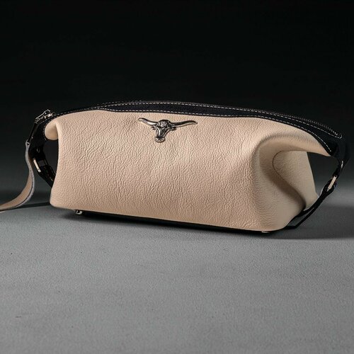 Несессер J Audmorr 15х11х27 см бежевый серый 13500₽